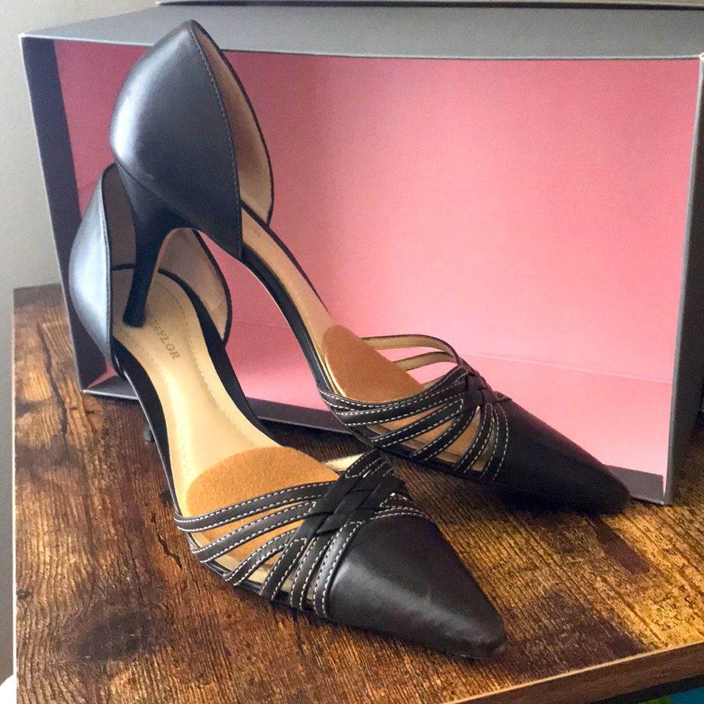 Ann Taylor Pumps Brown Leather